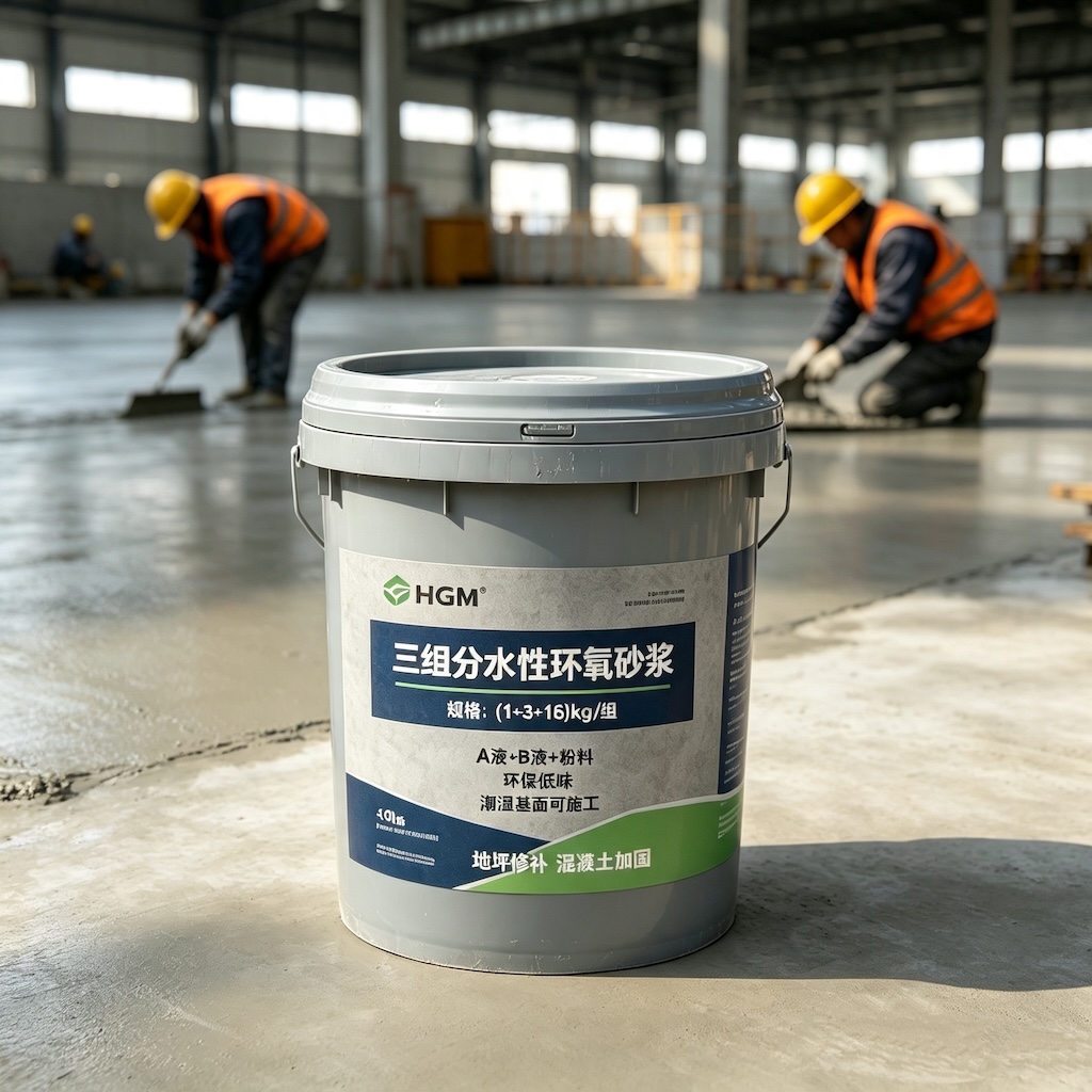 邹平三组份水性环氧砂浆